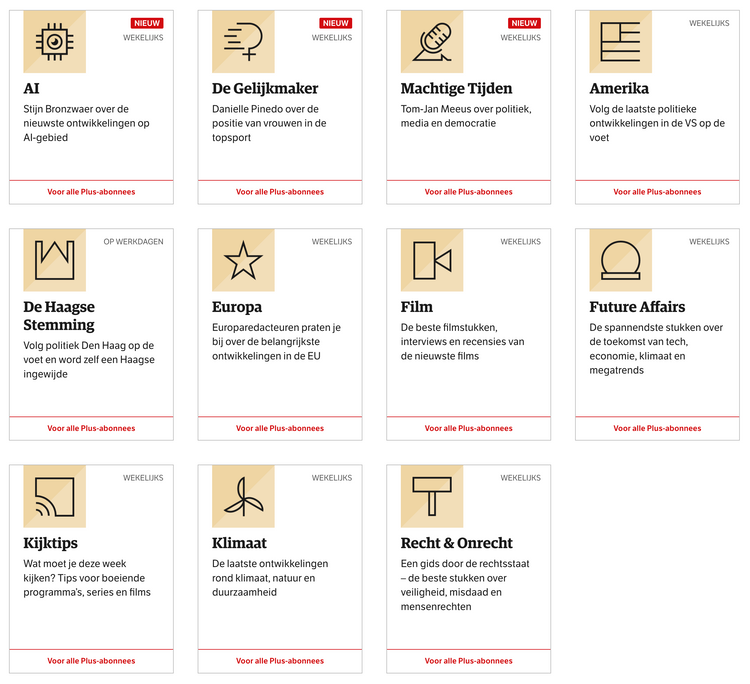 NRC maakt nieuwsbrieven exclusief voor abonnees